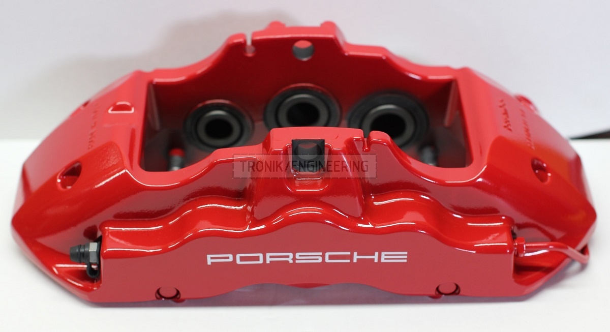 Brembo Porsche Cayenne Turbo S 955 Front caliper - TRONIK.AE Brembo Porsche Cayenne Turbo S 955 Front caliper