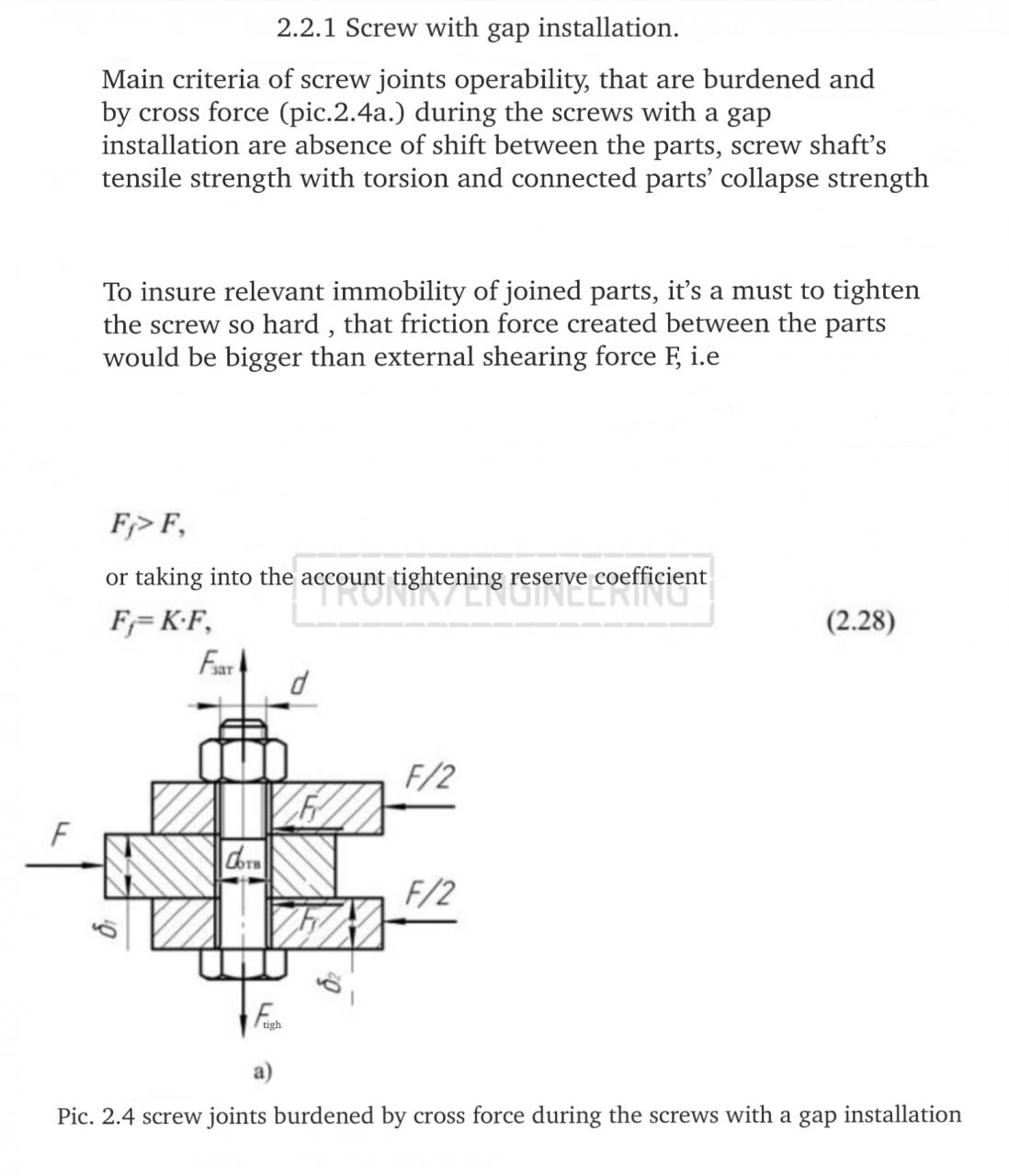 friction force vs shearing force - TRONIK.AE friction force vs shearing force