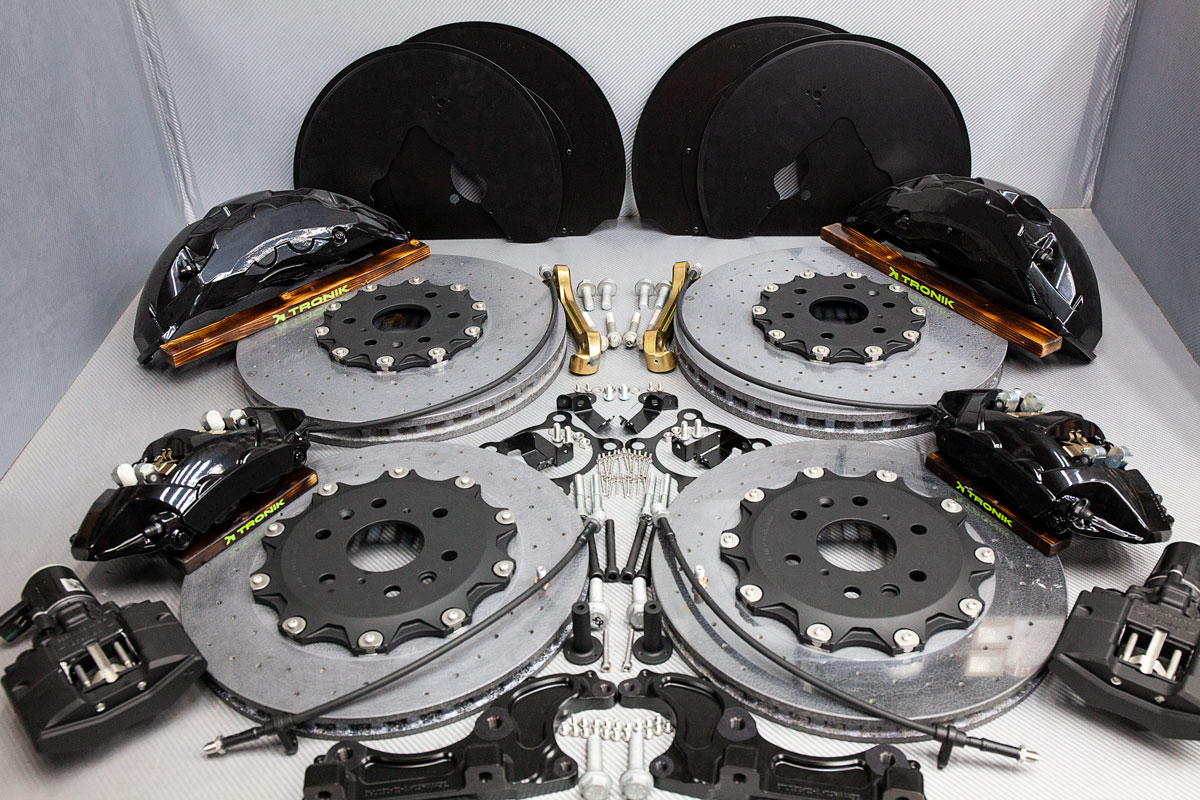 Carbon-ceramic brake kit Cadillac Escalade. Pic 9