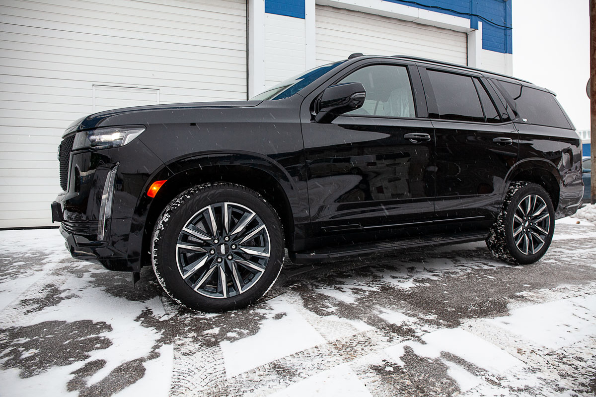 Carbon-ceramic brake system Cadillac Escalade. Pic 16