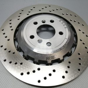 BMW M5 F10 rear brake disc, ventilated, perforated, left