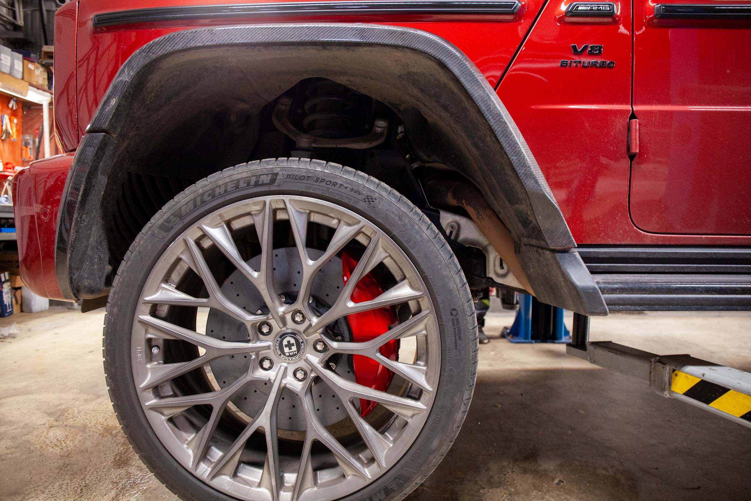 Carbon ceramic brake system for Mercedes-Benz G-class Pic 8