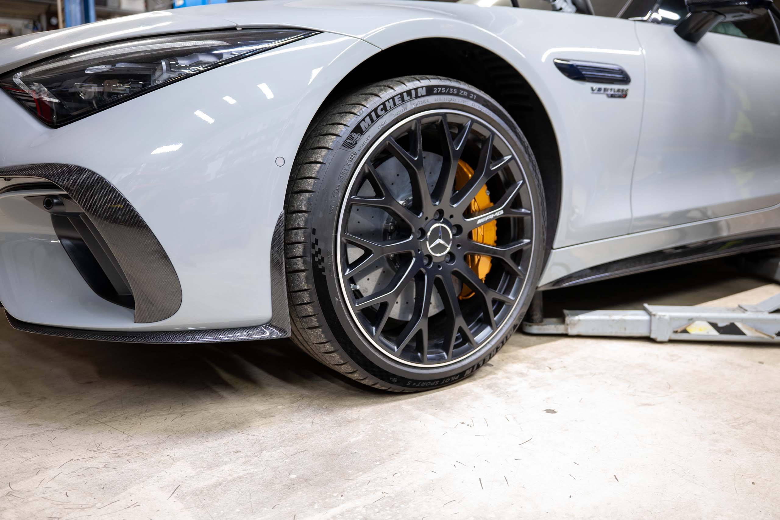 Carbon ceramic brake system for MB W232. Pic 14