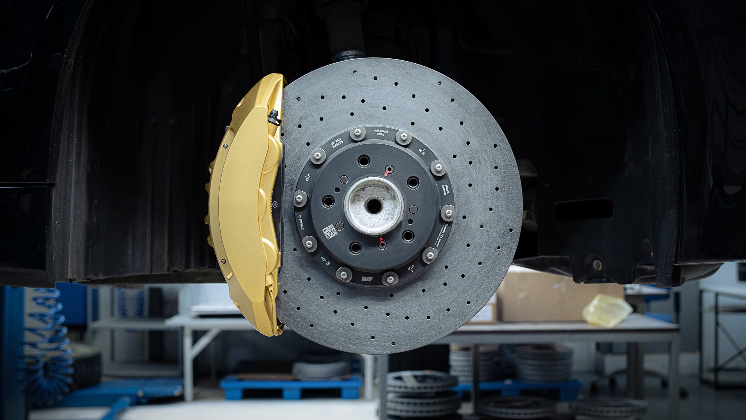 Carbon-ceramic brake system for BMW E60 1