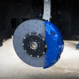 Carbon-ceramic brake system for BMW G07
