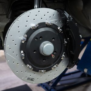 Brake system for MB W124