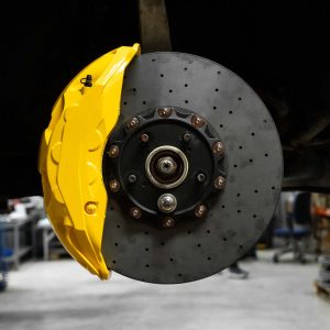 Carbon ceramic brake system for Jeep Grand Cherokee SRT